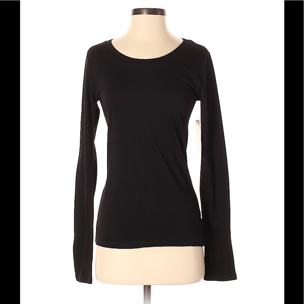 Threads for thought organic black L/S Large